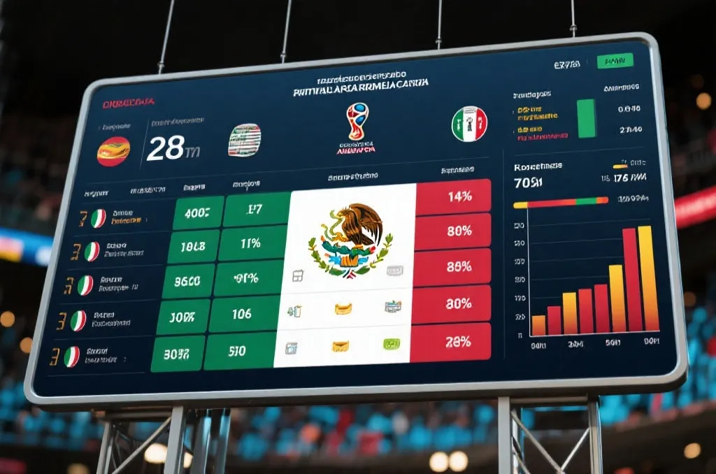 2026世界杯小组赛墨西哥赛程表：时间、对手、盘口与胜率预测全解析